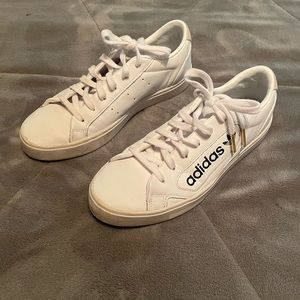 Adidas Sleek shoes.
